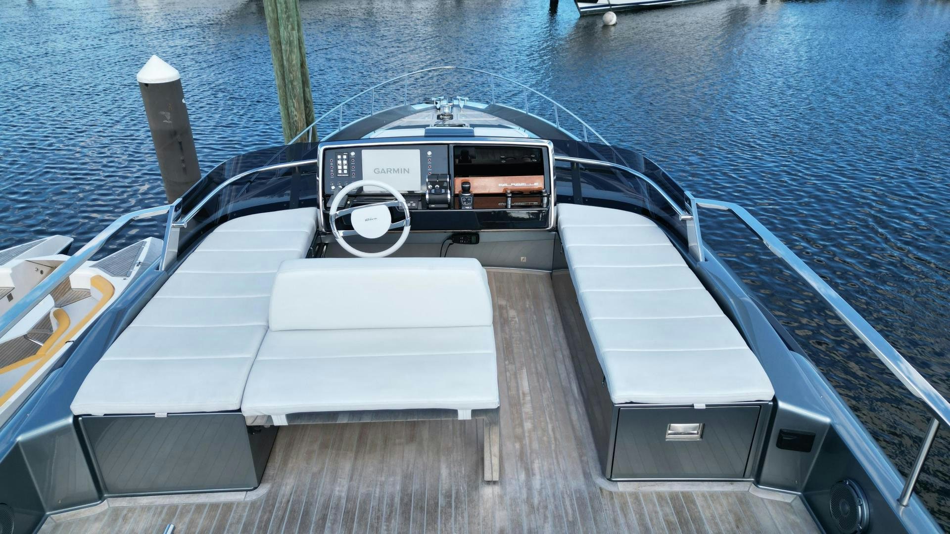 a boat on the water aboard CAVALLO Yacht for Sale