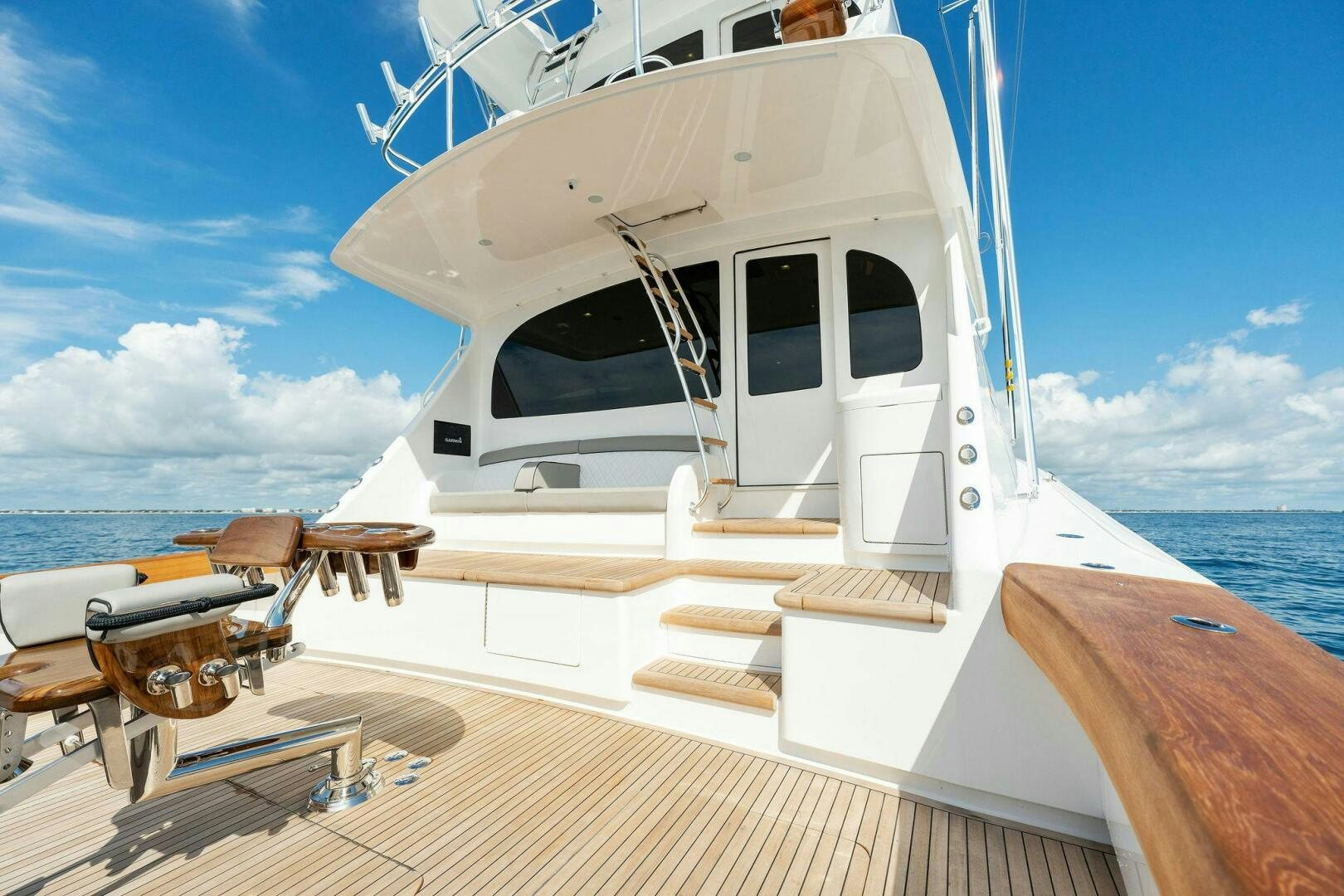 a boat on the water aboard SHOE  Yacht for Sale