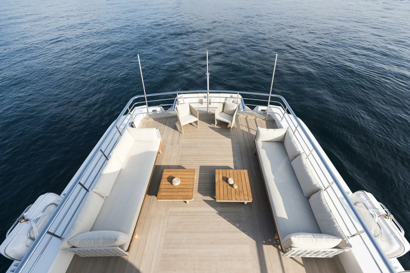 a boat on the water aboard PICCOLO Yacht for Sale