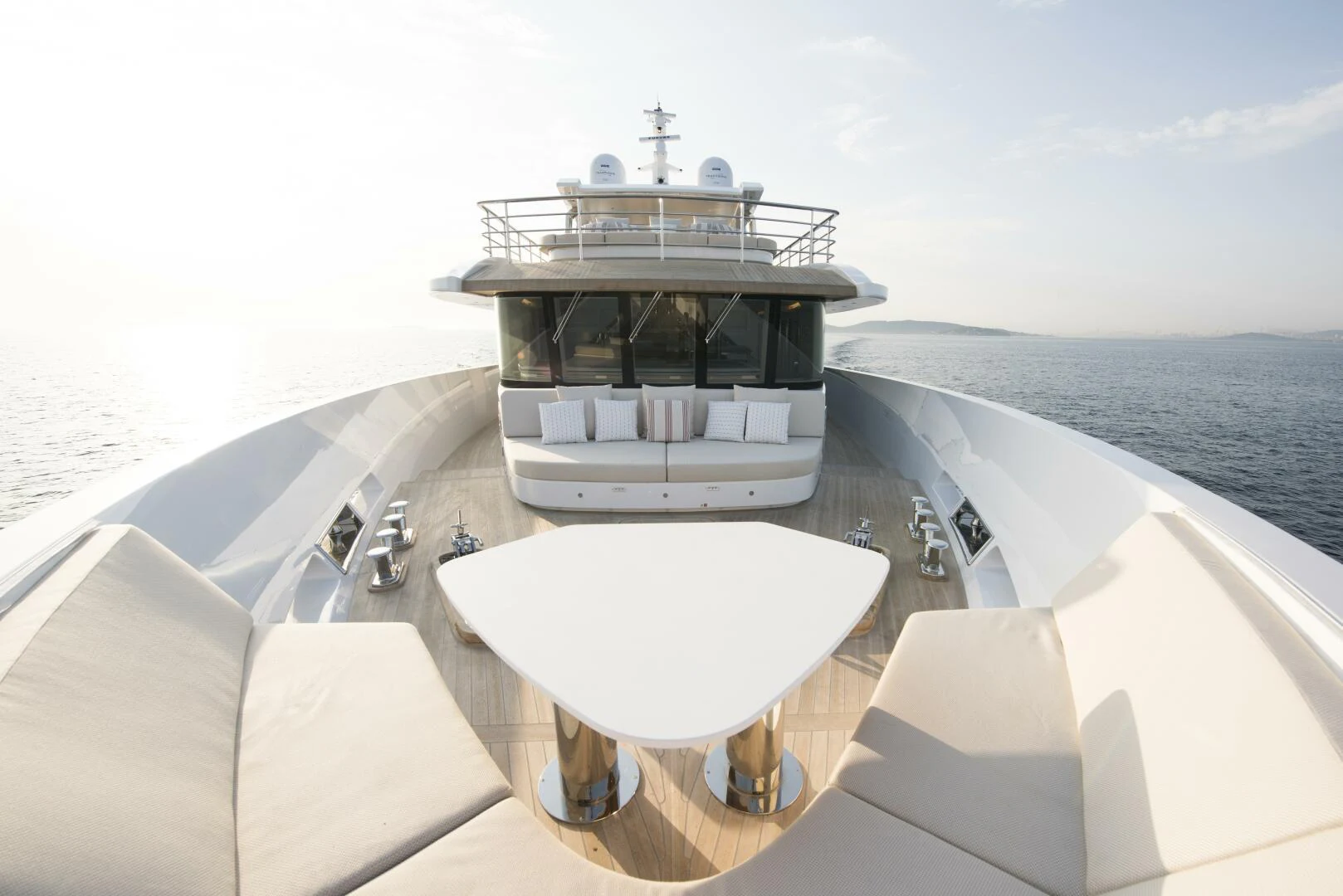 a boat on the water aboard PICCOLO Yacht for Sale