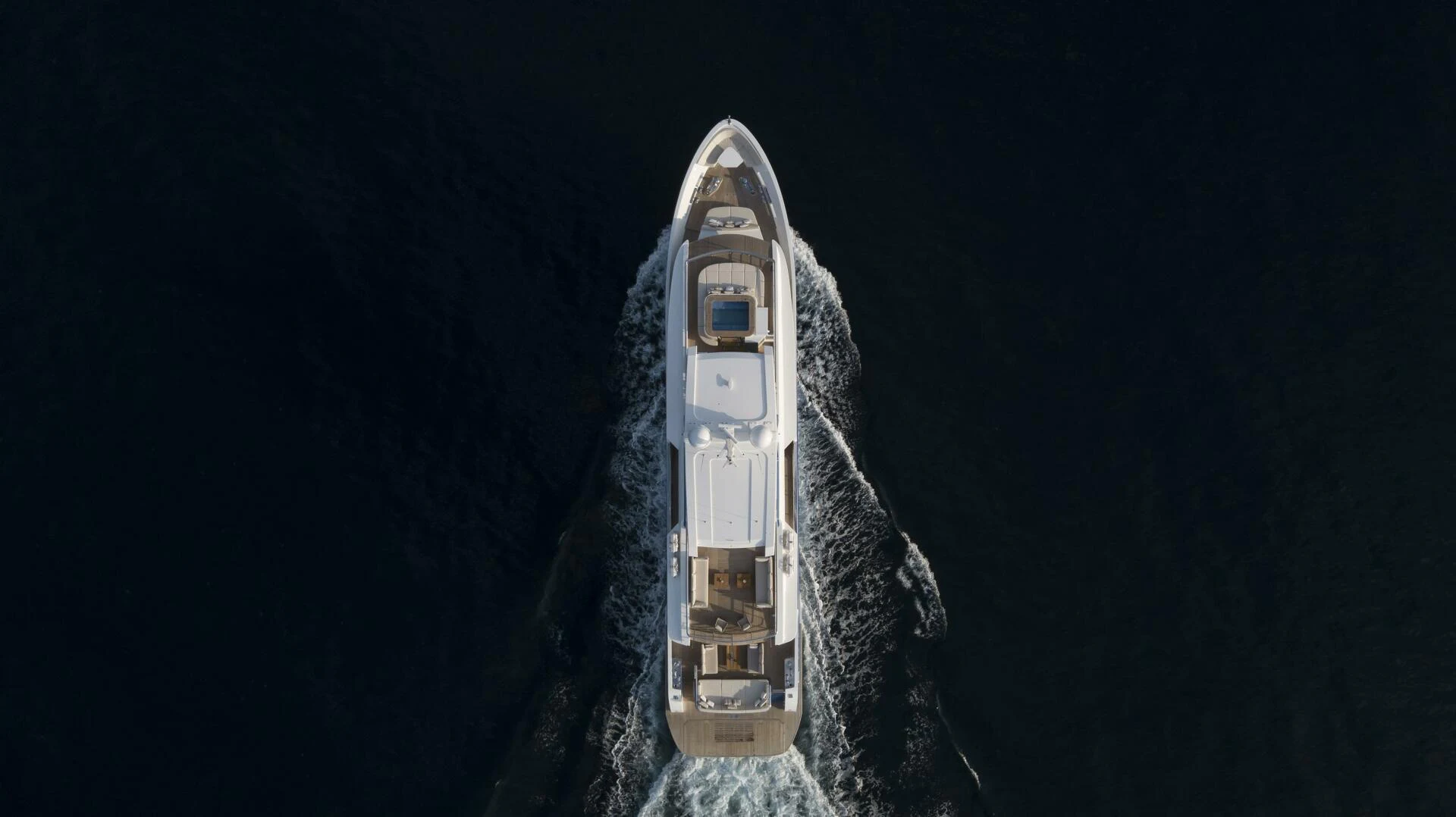 a space shuttle in space aboard PICCOLO Yacht for Sale
