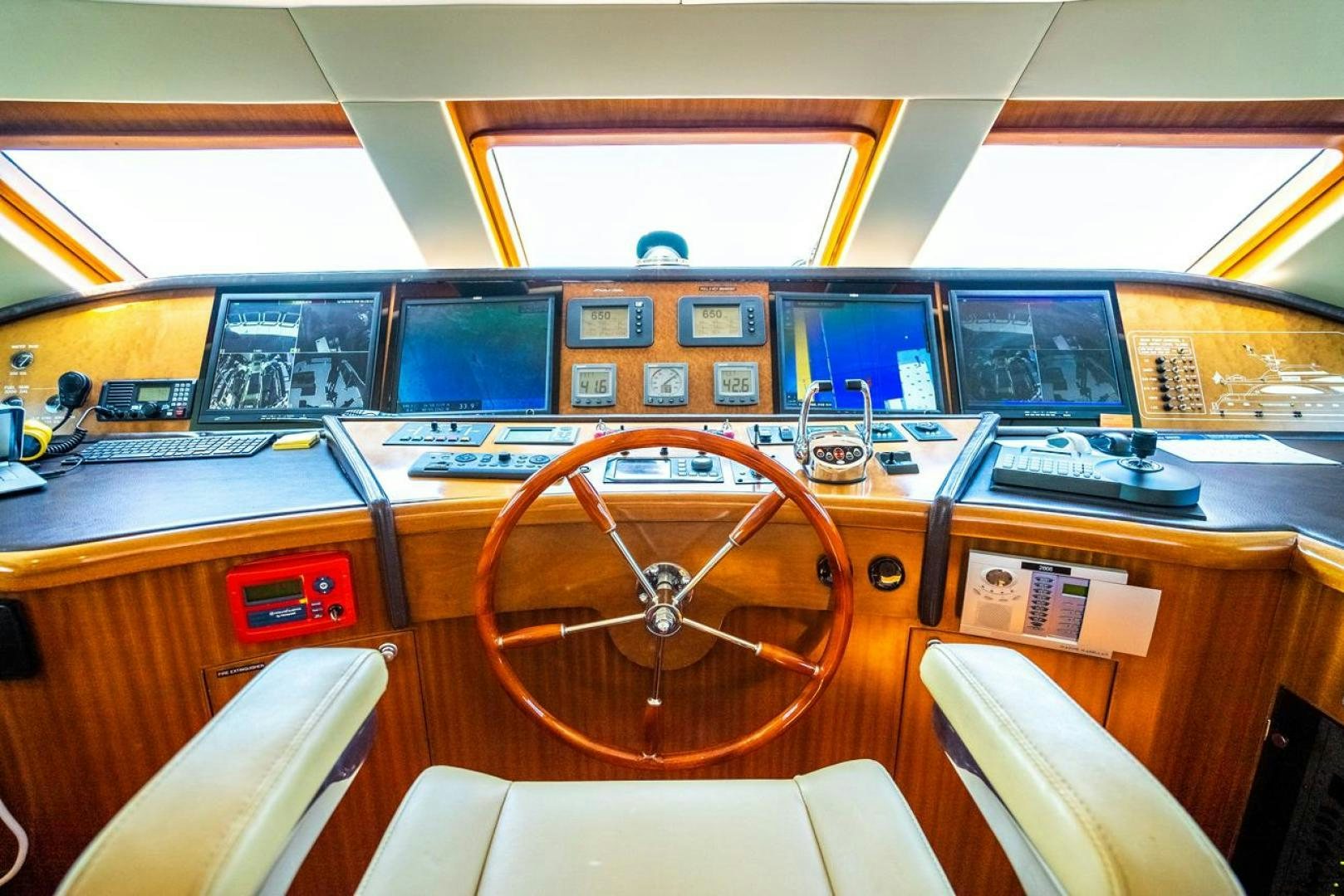 the inside of a plane aboard AMERICAN HONEY Yacht for Sale
