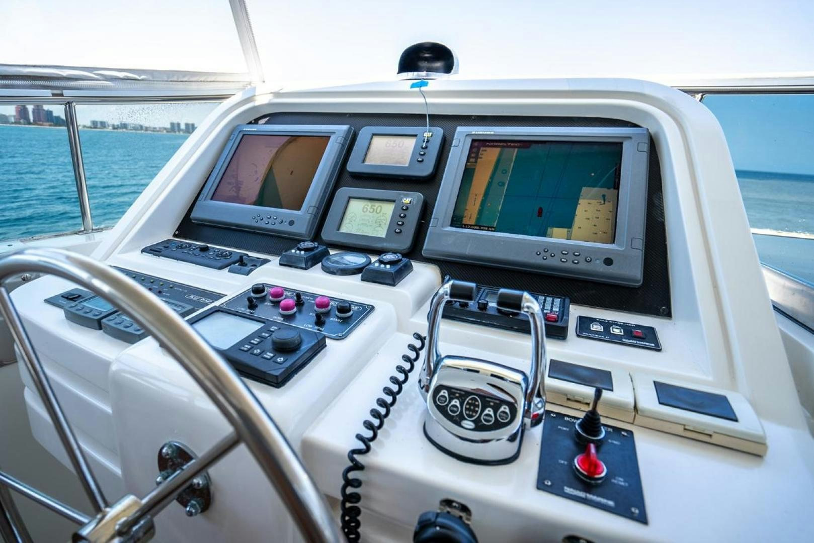 inside of a boat aboard AMERICAN HONEY Yacht for Sale