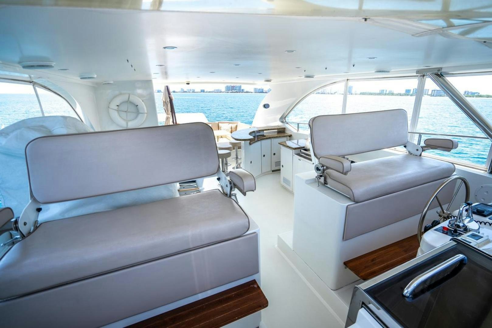 inside of a boat aboard AMERICAN HONEY Yacht for Sale