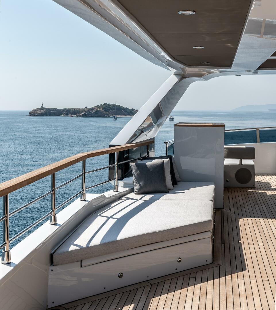 a boat on the water aboard 37XP 08 ROCKIT Yacht for Sale
