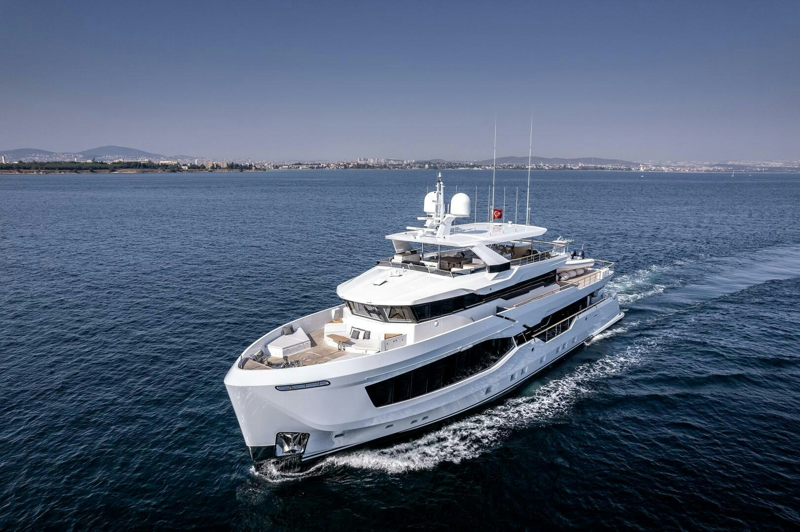 a boat on the water aboard 37XP 08 ROCKIT Yacht for Sale