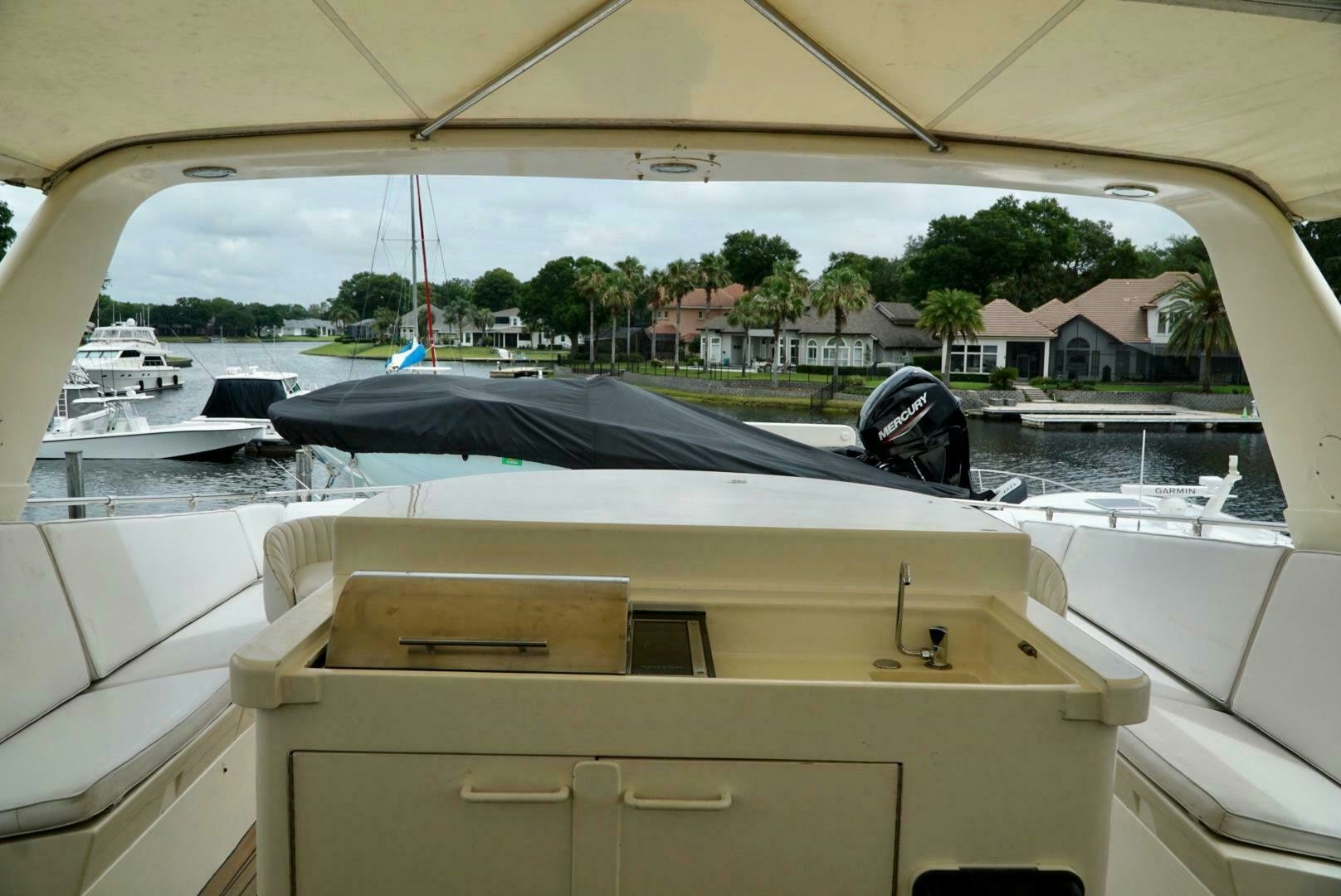 a boat in a harbor aboard JOIE DE VIE Yacht for Sale