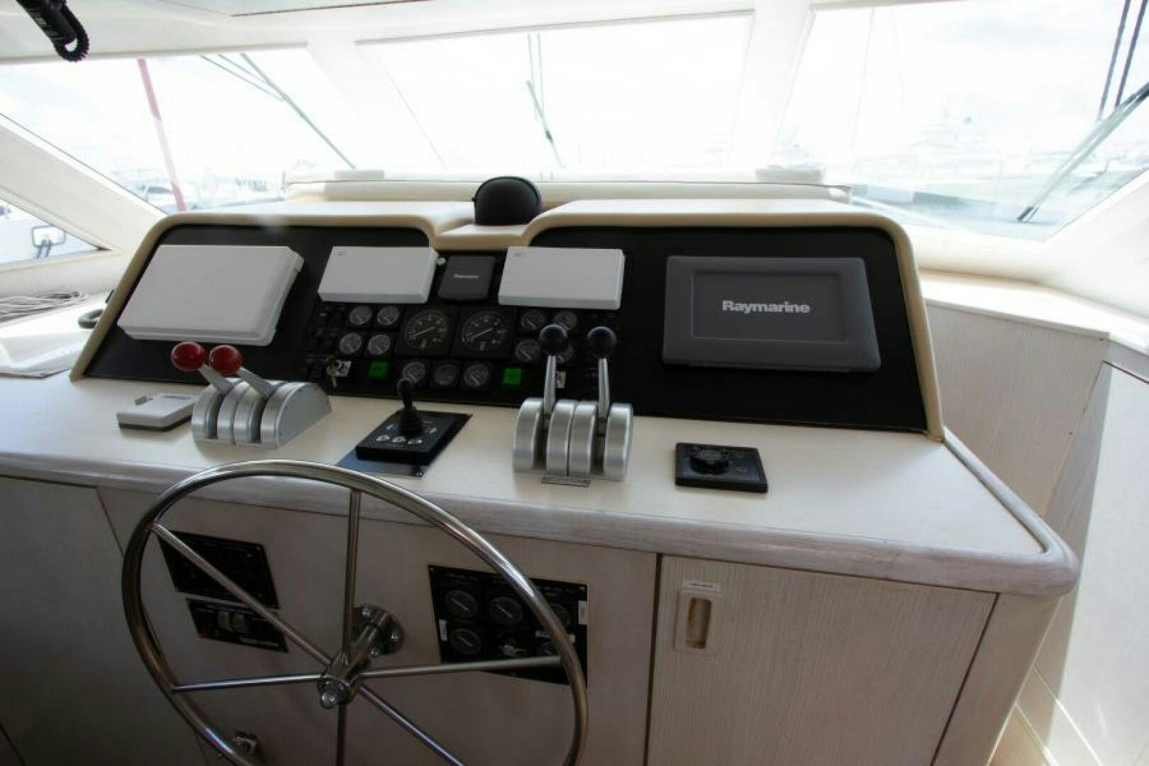 a black electronic device on a white surface aboard FULL MOON Yacht for Sale