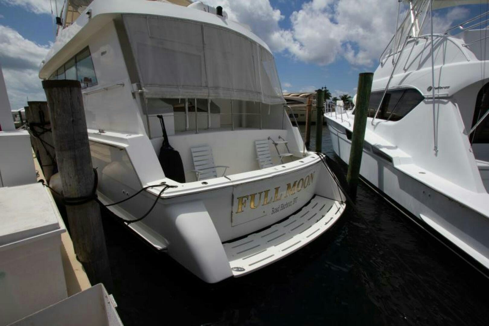 a couple of boats docked aboard FULL MOON Yacht for Sale