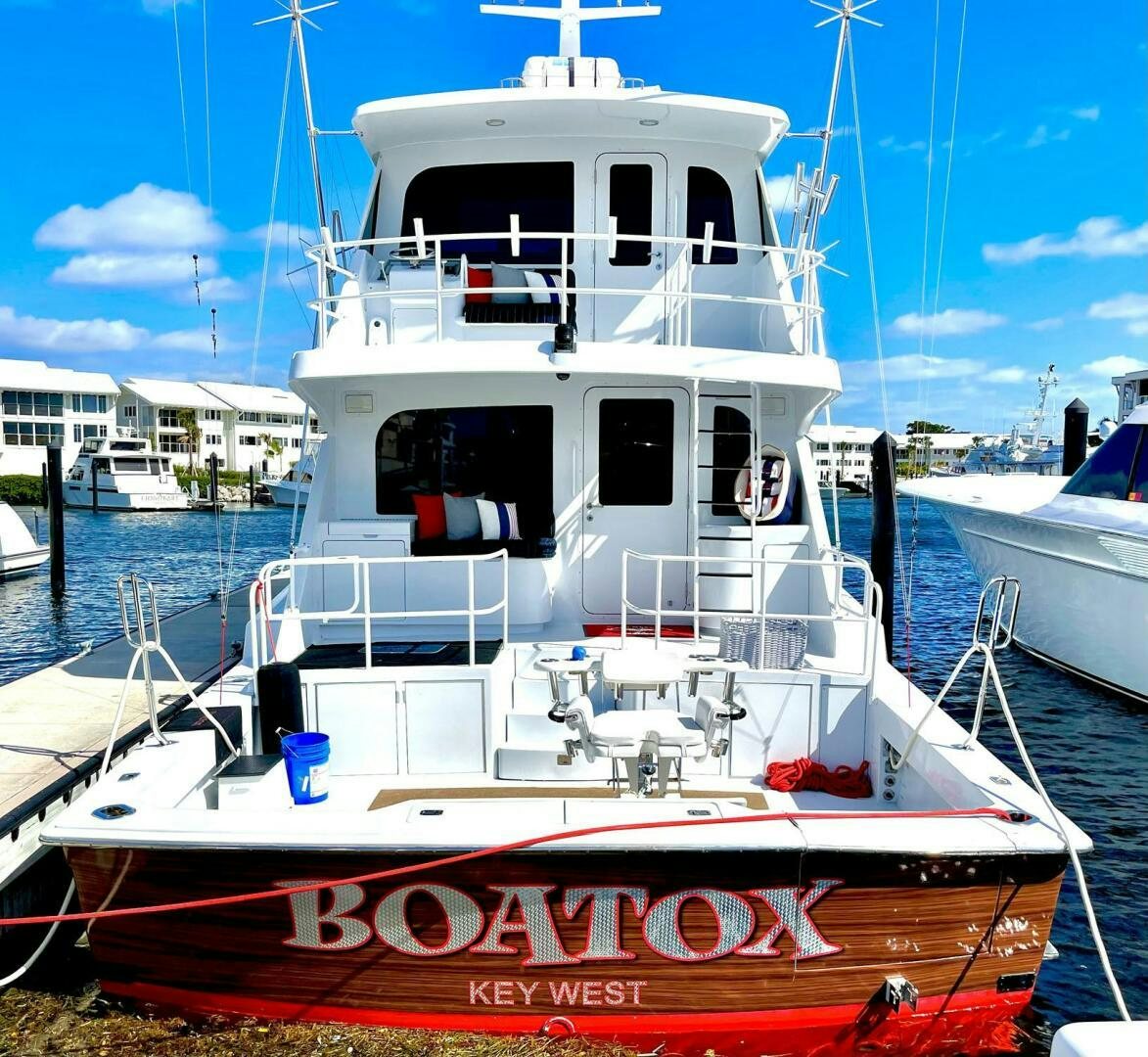 a boat in the water aboard BOATOX Yacht for Sale