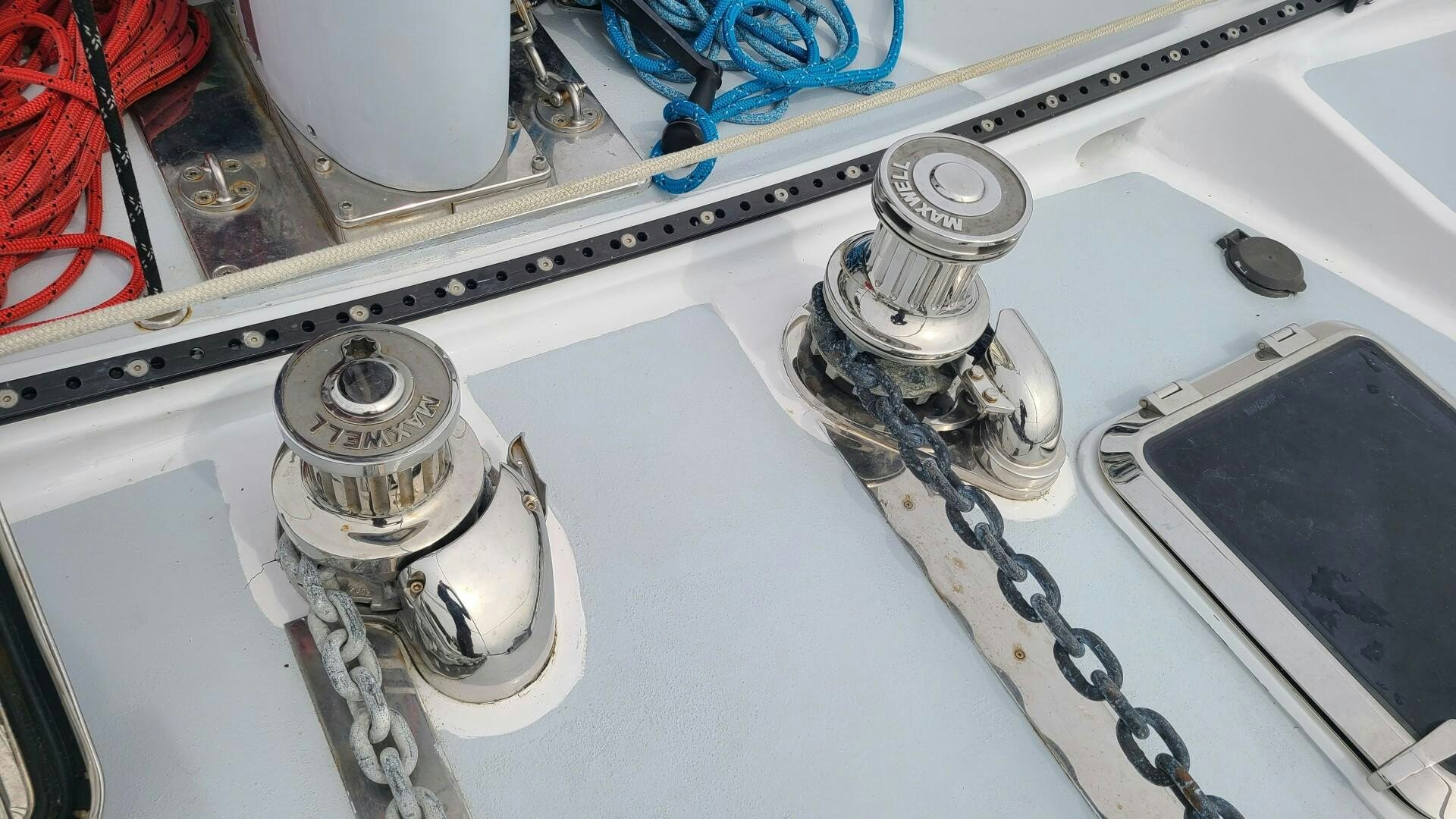 a machine with a lens aboard SOVEREIGN Yacht for Sale