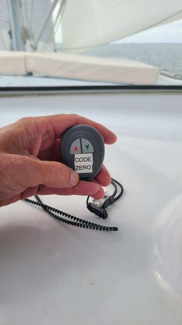 a hand holding a watch aboard SOVEREIGN Yacht for Sale