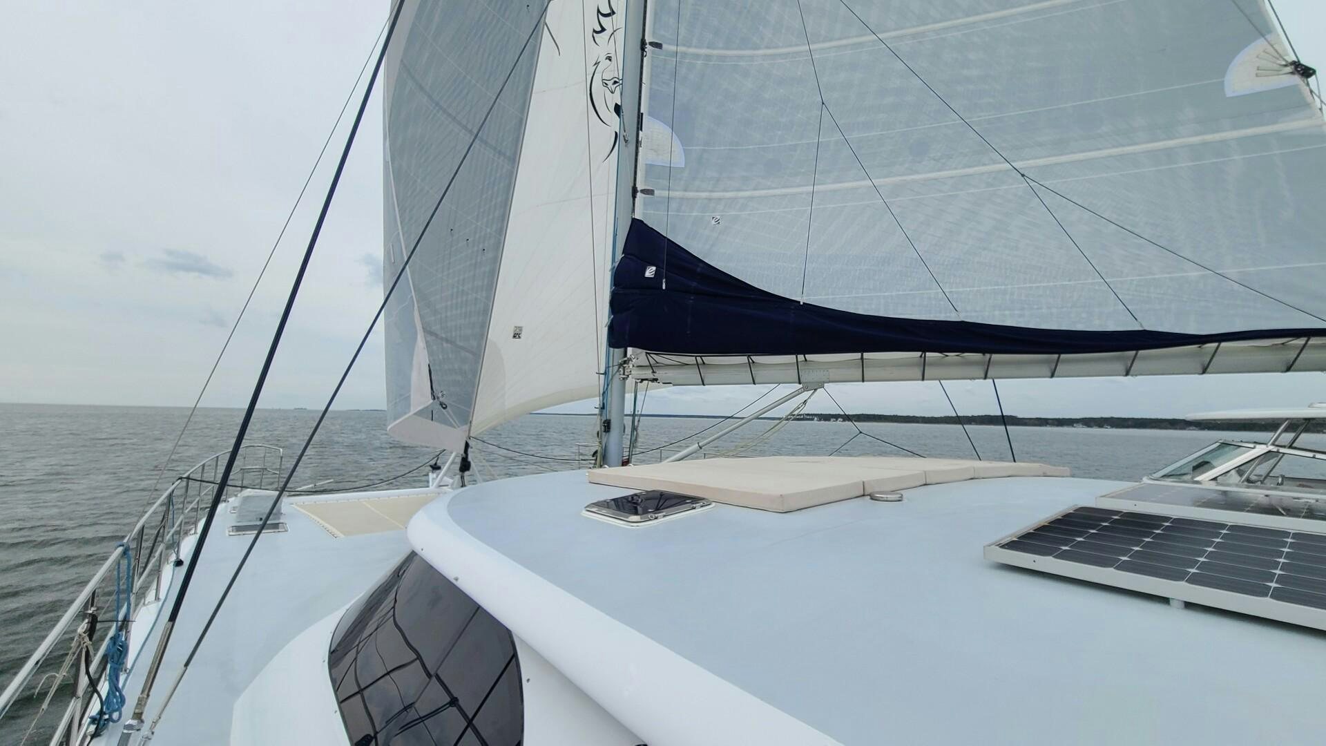 a boat on the water aboard SOVEREIGN Yacht for Sale