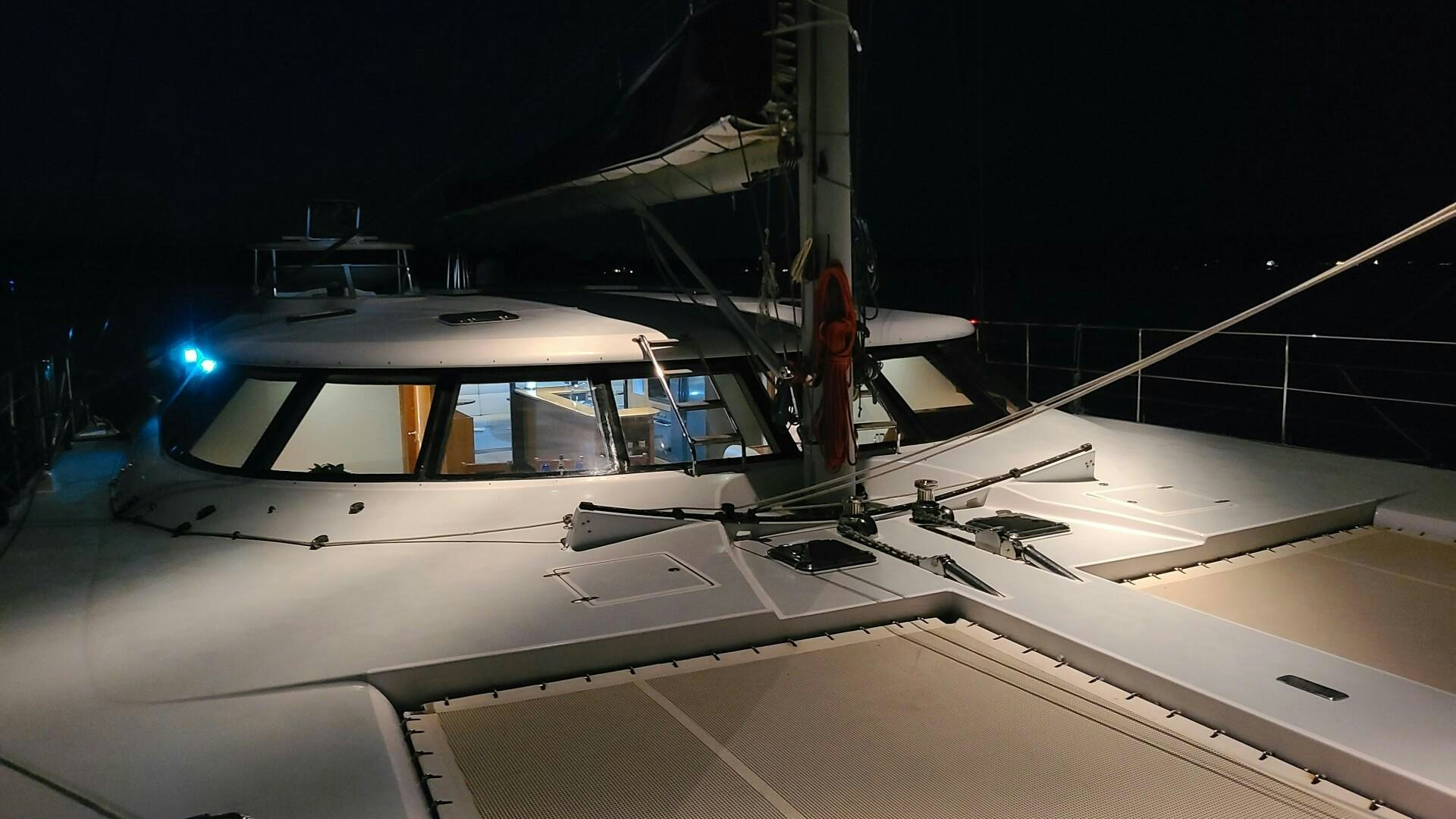 the inside of a space shuttle aboard SOVEREIGN Yacht for Sale