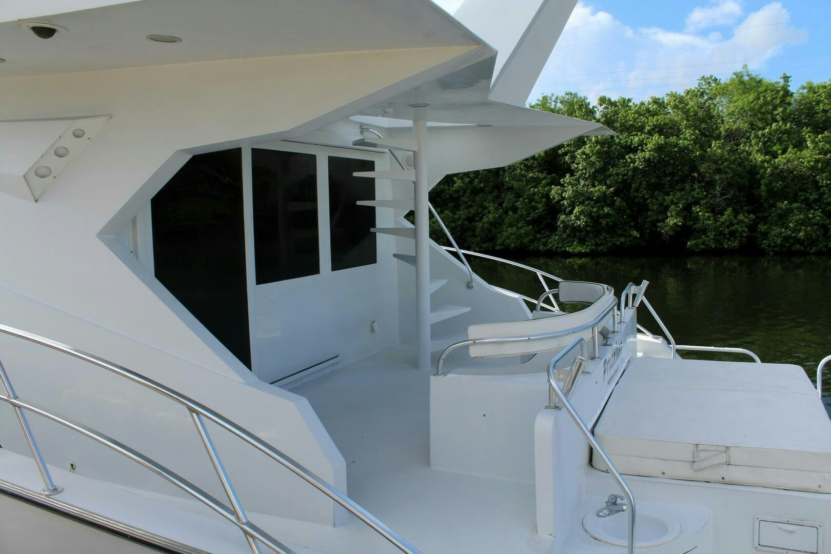 a boat on the water aboard PRICELESS Yacht for Sale