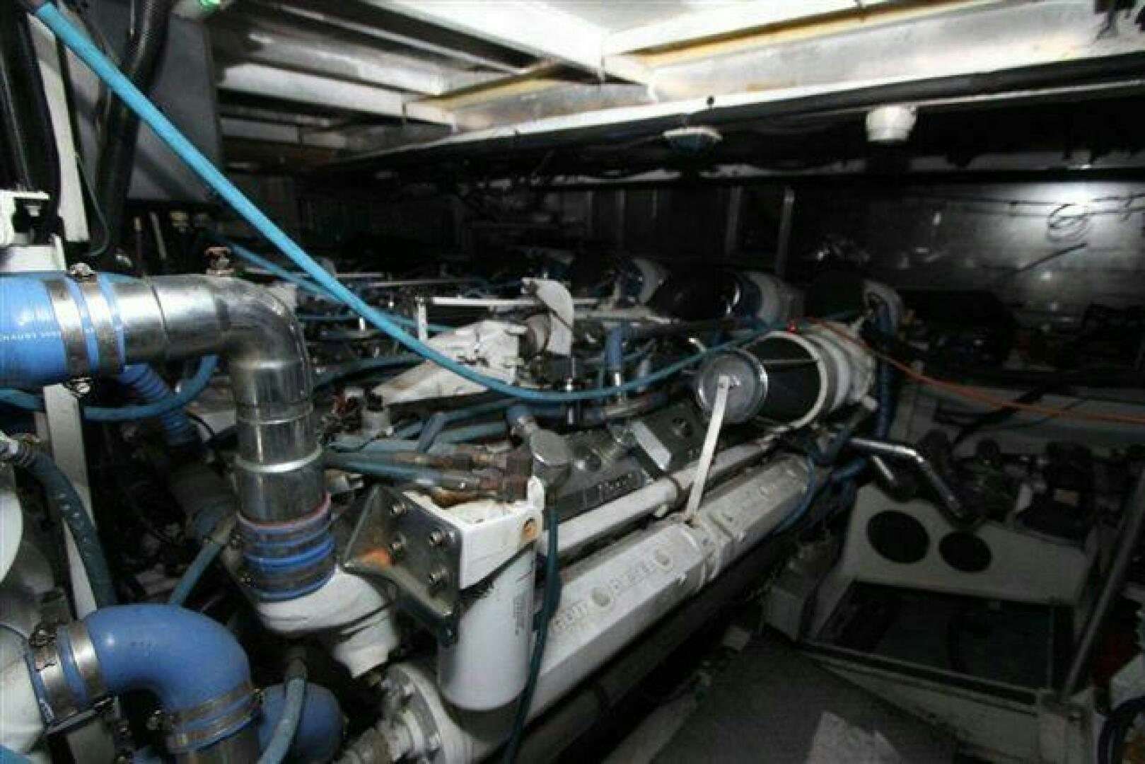 a close-up of a machine aboard PRICELESS Yacht for Sale