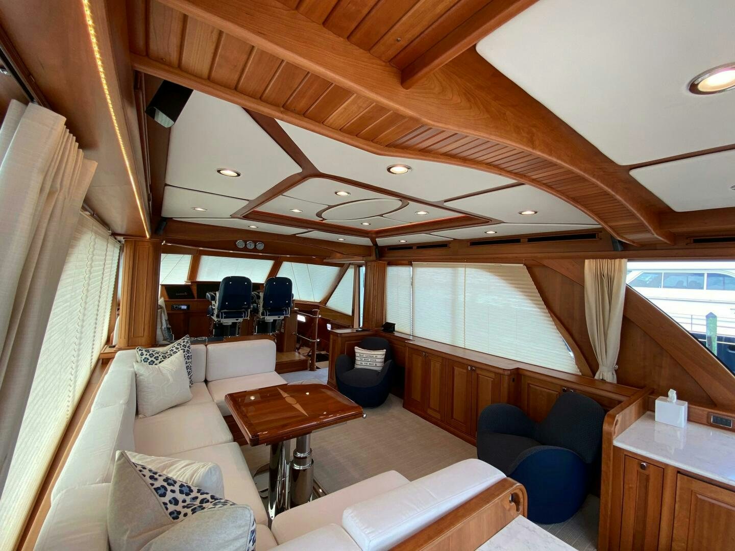 inside of a boat aboard WHIRL AWAY Yacht for Sale