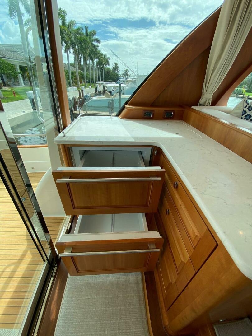 inside of a boat aboard WHIRL AWAY Yacht for Sale