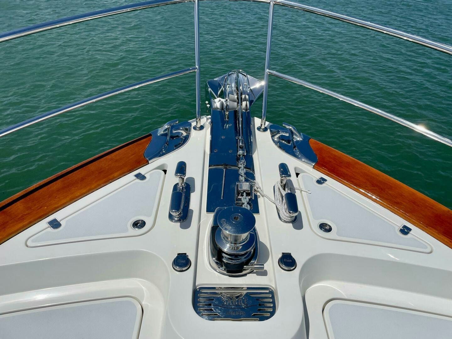 a boat on the water aboard WHIRL AWAY Yacht for Sale