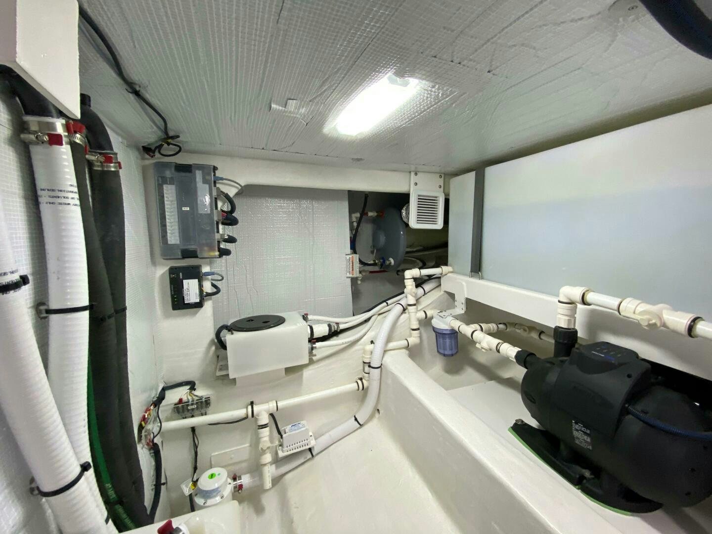 a room with medical equipment aboard WHIRL AWAY Yacht for Sale