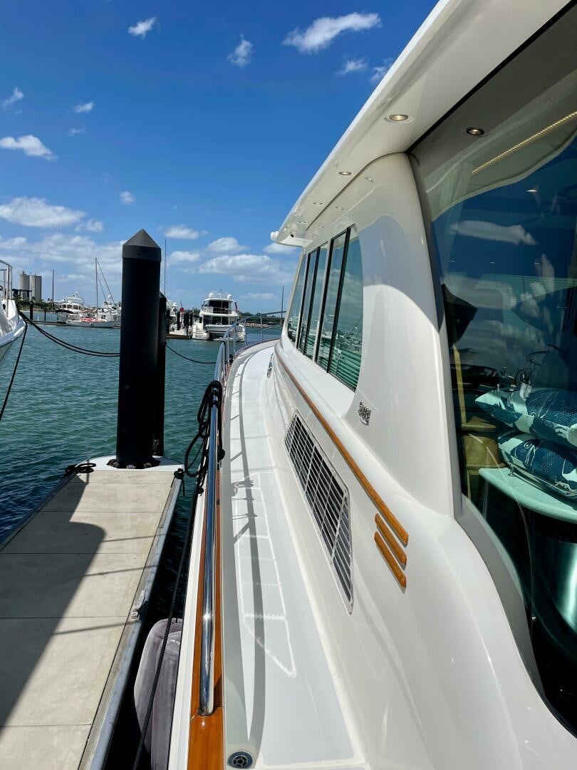 a boat on the water aboard WHIRL AWAY Yacht for Sale