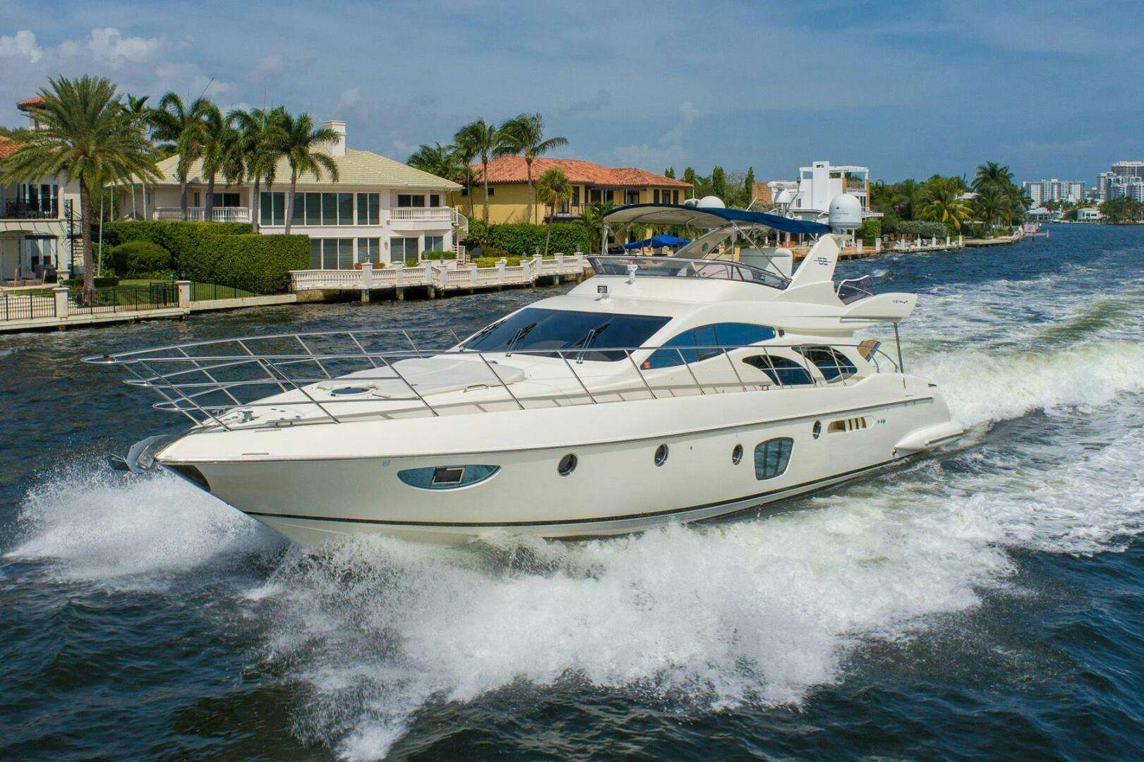 a boat splashing in the water aboard AMAR Yacht for Sale