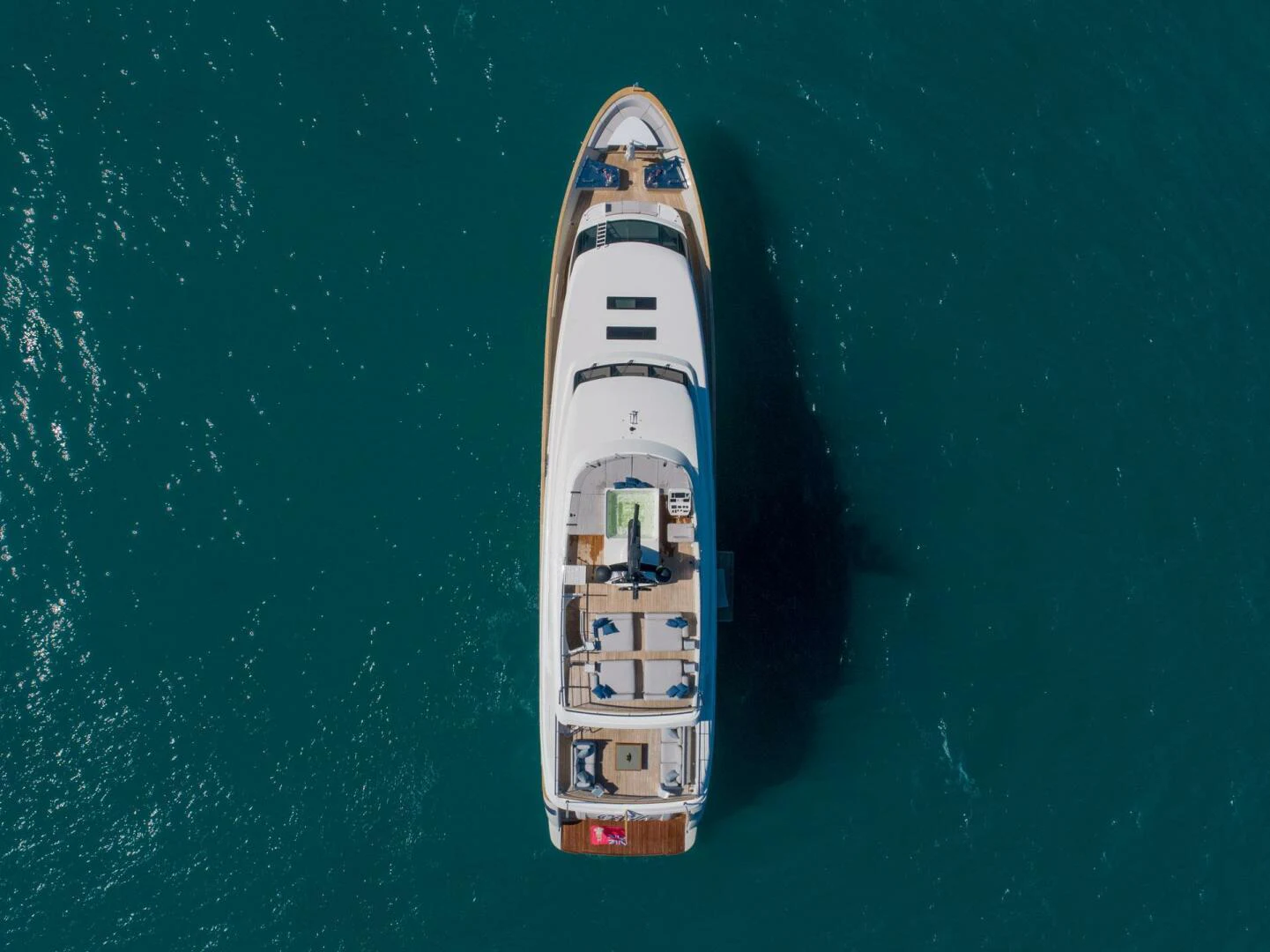 a boat in the water aboard PHOENIX Yacht for Sale