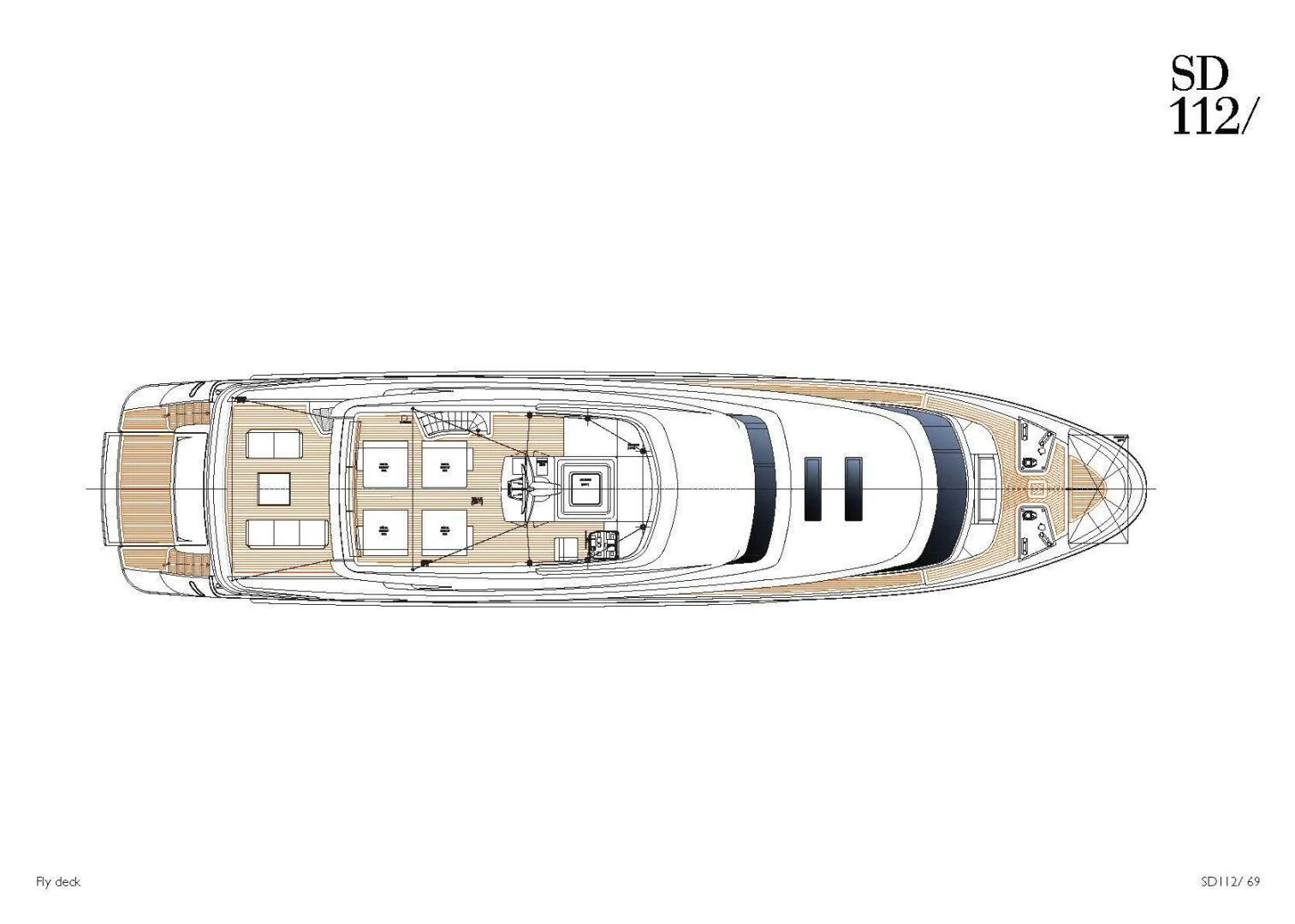 diagram aboard PHOENIX Yacht for Sale