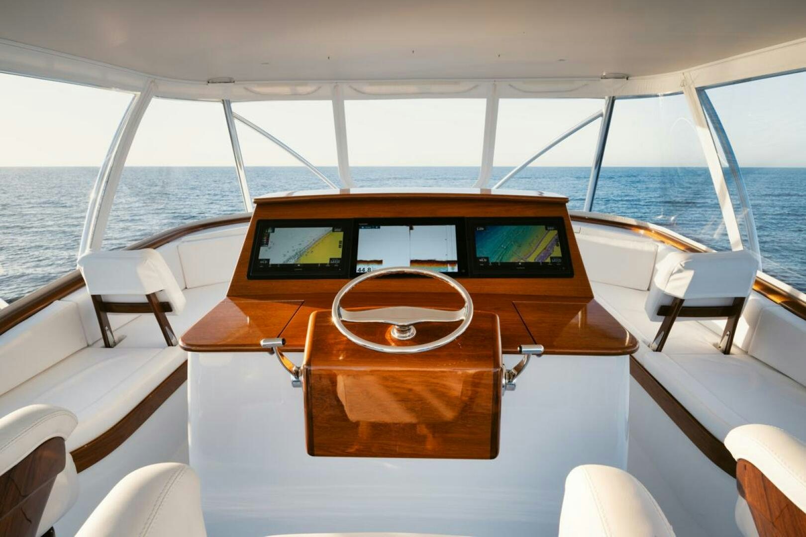 inside of a boat aboard HULLBILLY Yacht for Sale