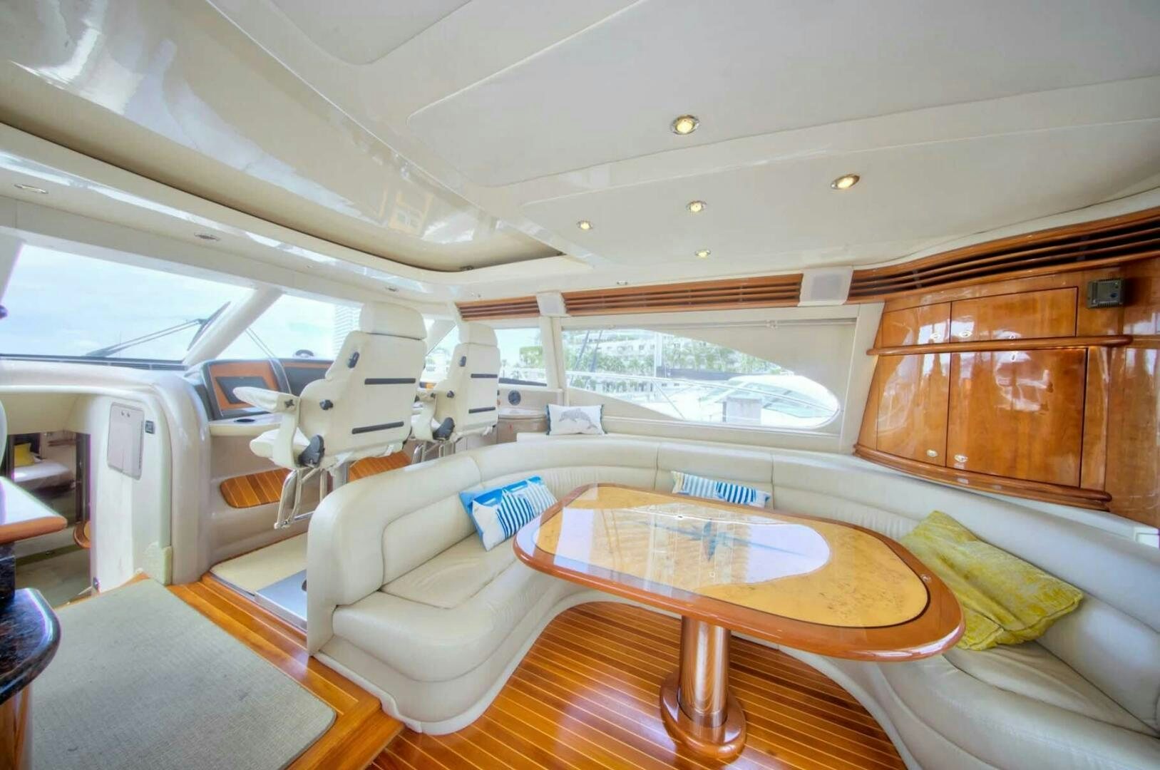 inside of a vehicle aboard FAIRYTALE Yacht for Sale