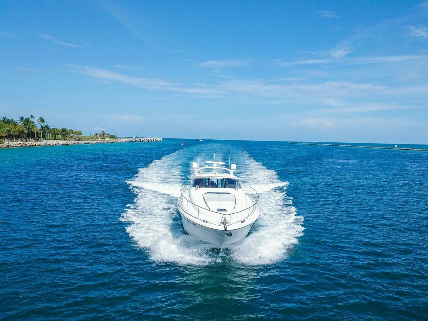 a boat on the water aboard FAIRYTALE Yacht for Sale