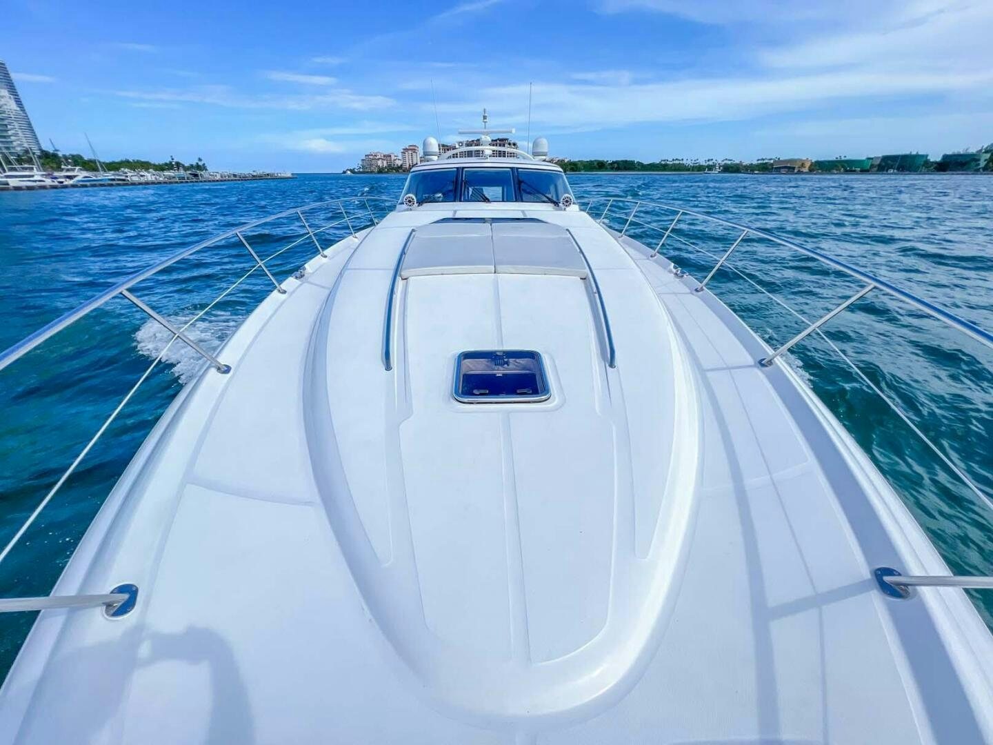 a boat on the water aboard FAIRYTALE Yacht for Sale