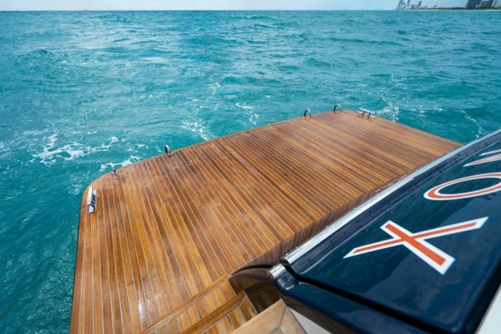 a boat on the water aboard EQUINOX Yacht for Sale