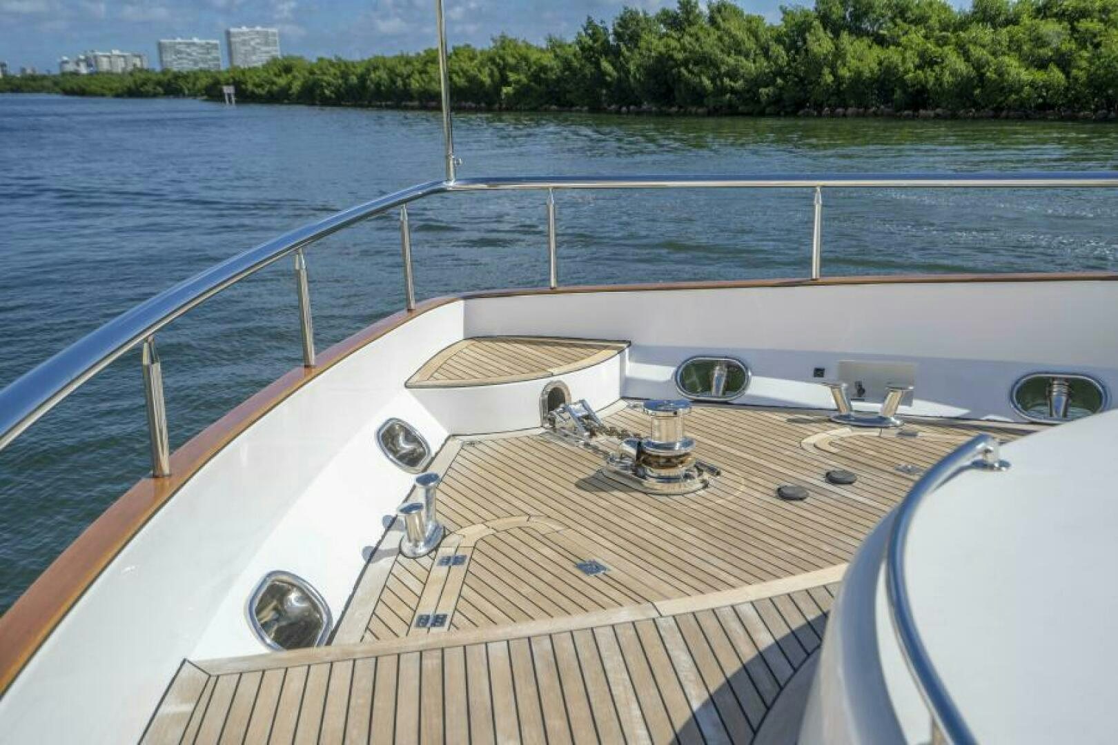 a boat on the water aboard SIXTY SIX Yacht for Sale
