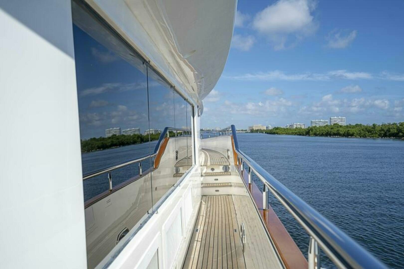 a boat on the water aboard SIXTY SIX Yacht for Sale