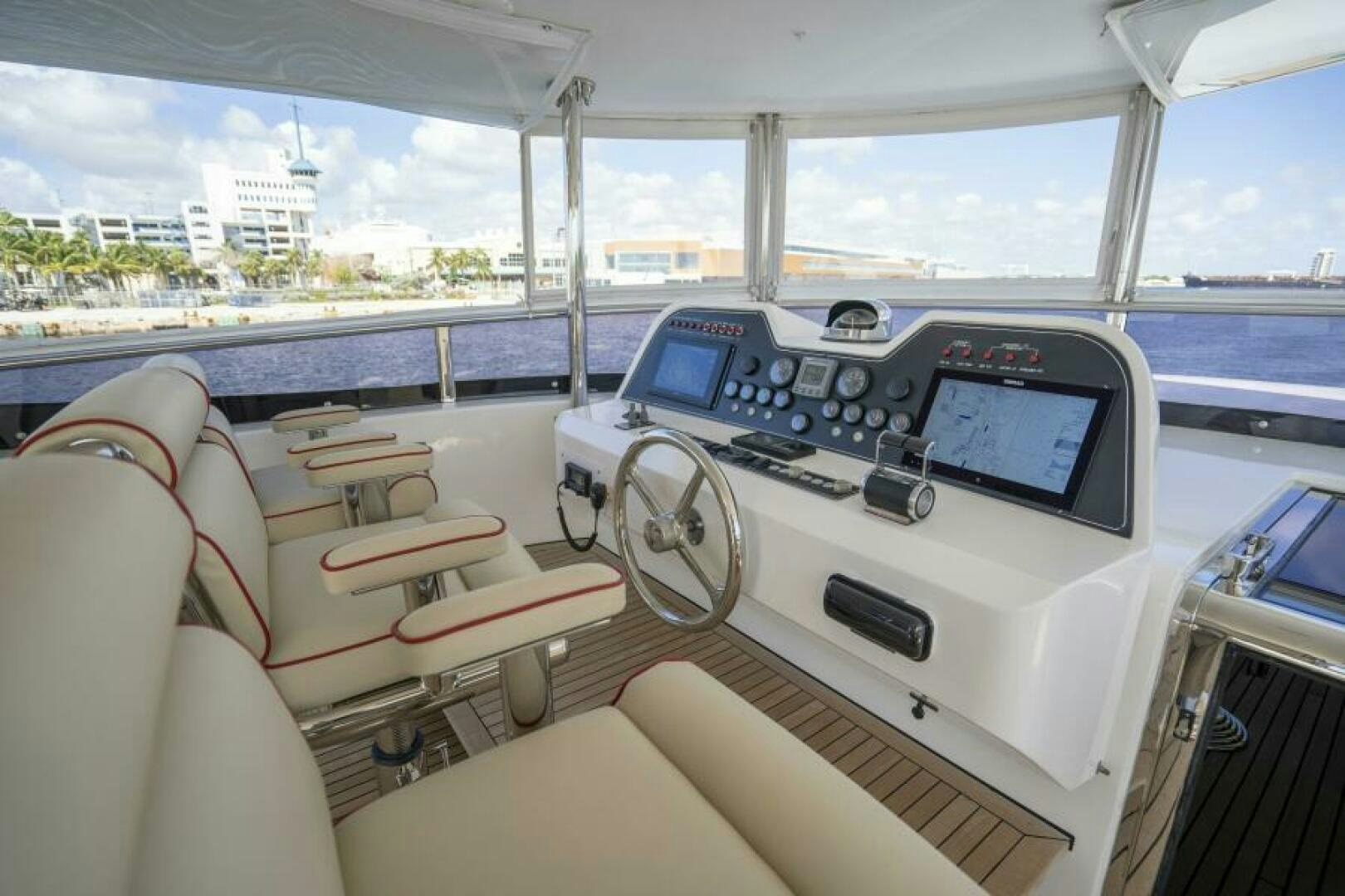 inside of a boat aboard SIXTY SIX Yacht for Sale