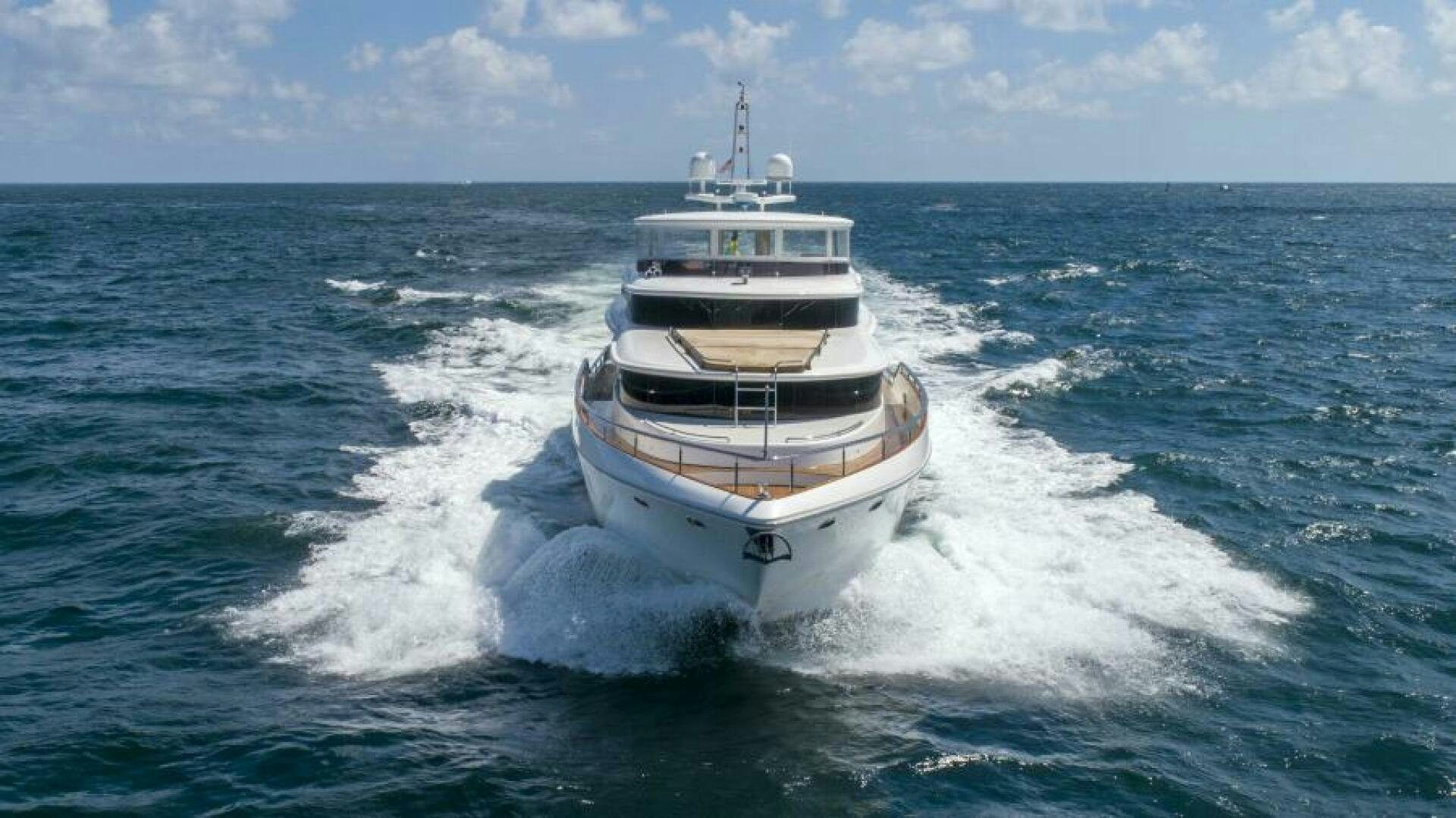 a boat on the water aboard SIXTY SIX Yacht for Sale