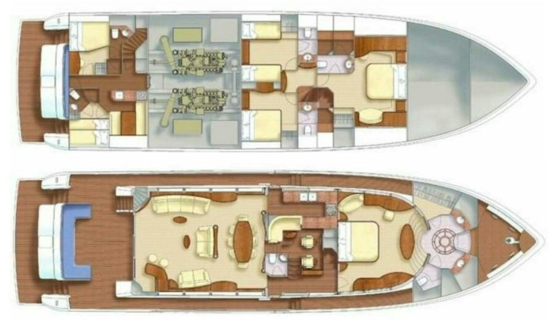 a computer generated image of a computer aboard SIXTY SIX Yacht for Sale