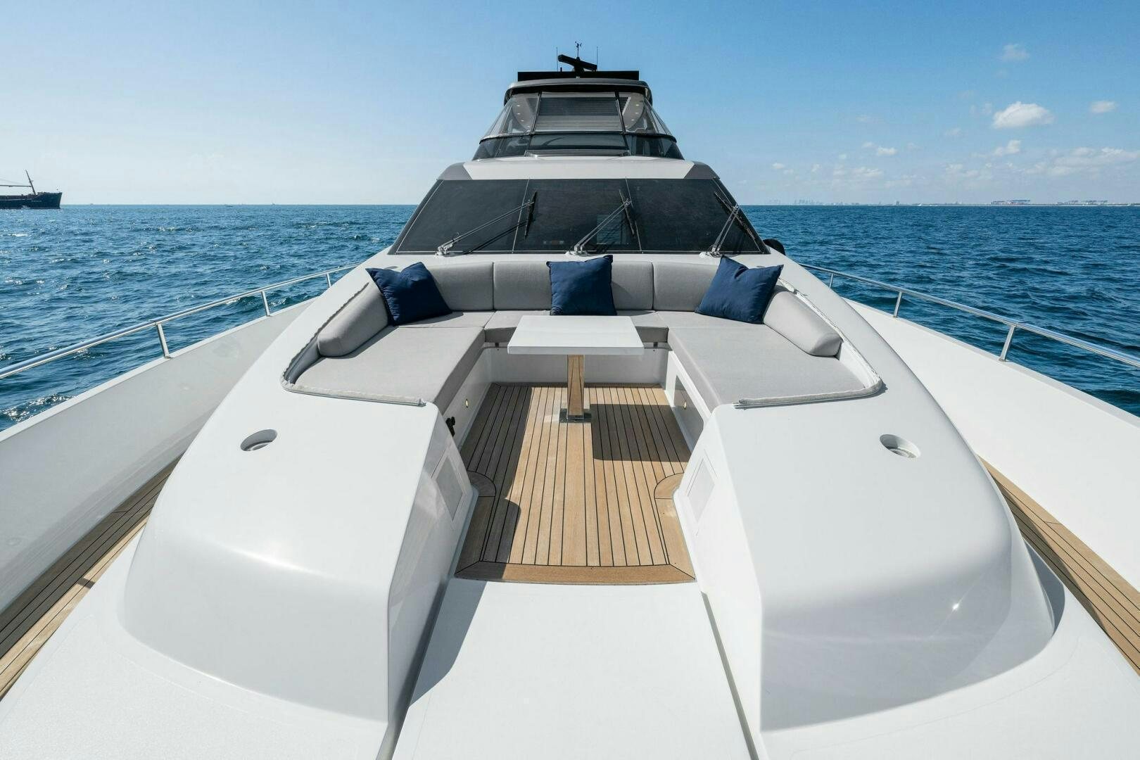 a boat on the water aboard SORI SAN LORENZO Yacht for Sale