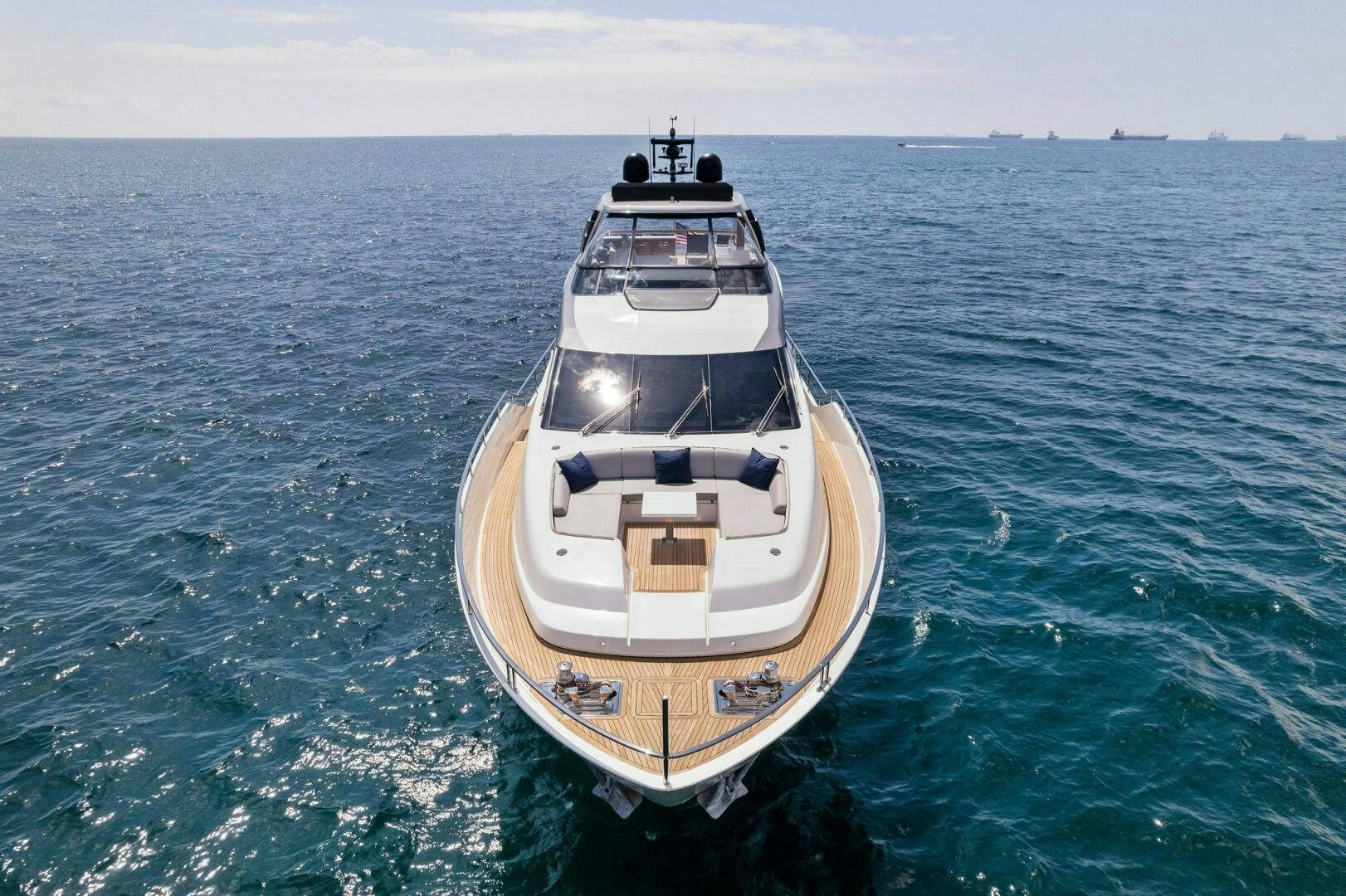 a boat in the water aboard SORI SAN LORENZO Yacht for Sale