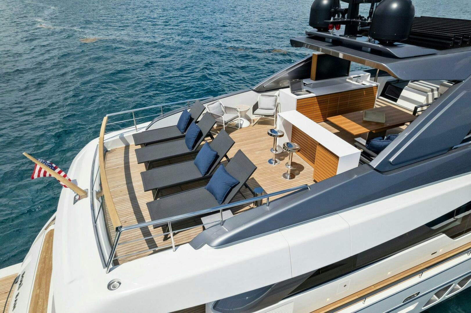 a boat on the water aboard SORI SAN LORENZO Yacht for Sale