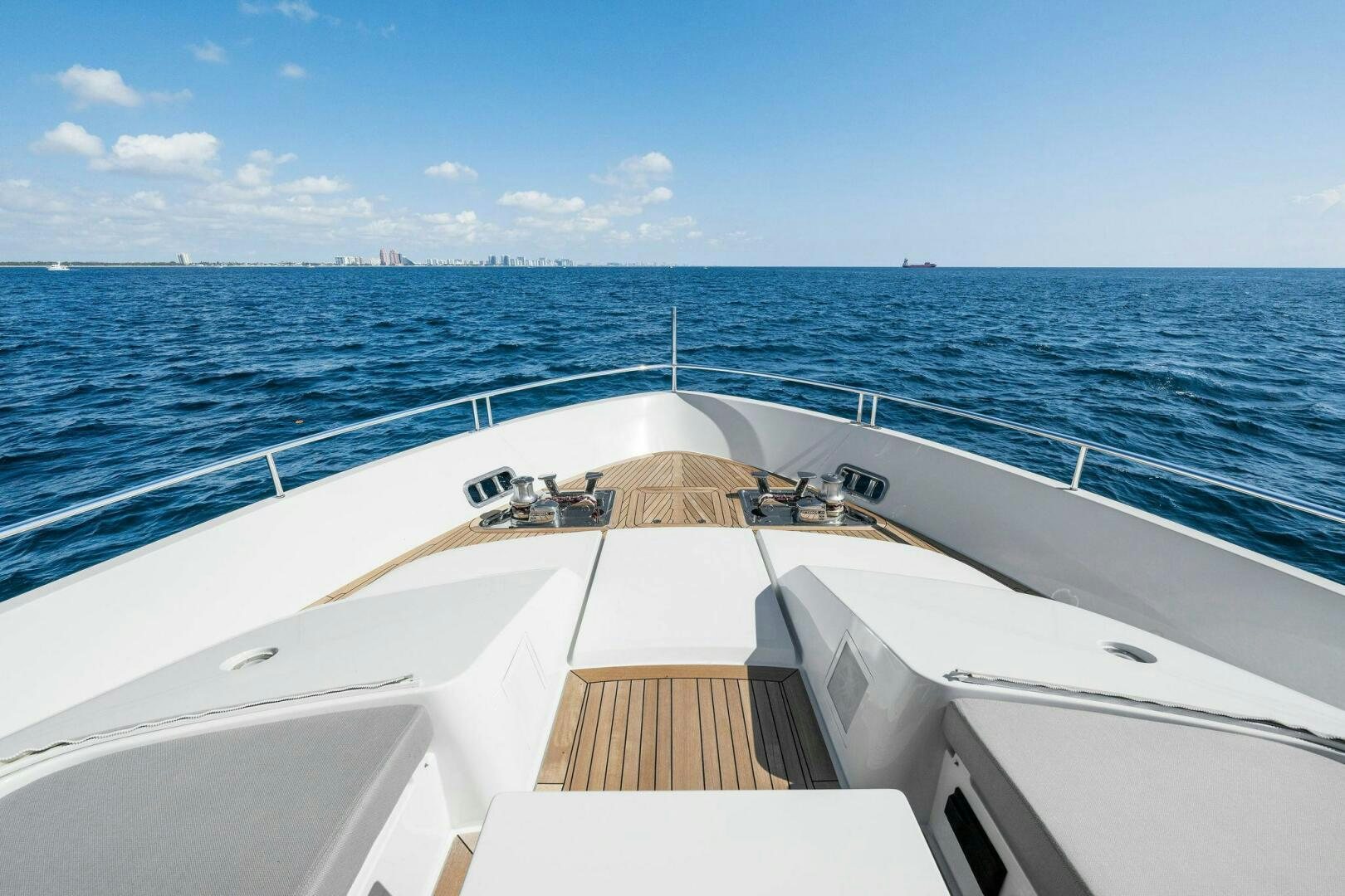 a boat on the water aboard SORI SAN LORENZO Yacht for Sale