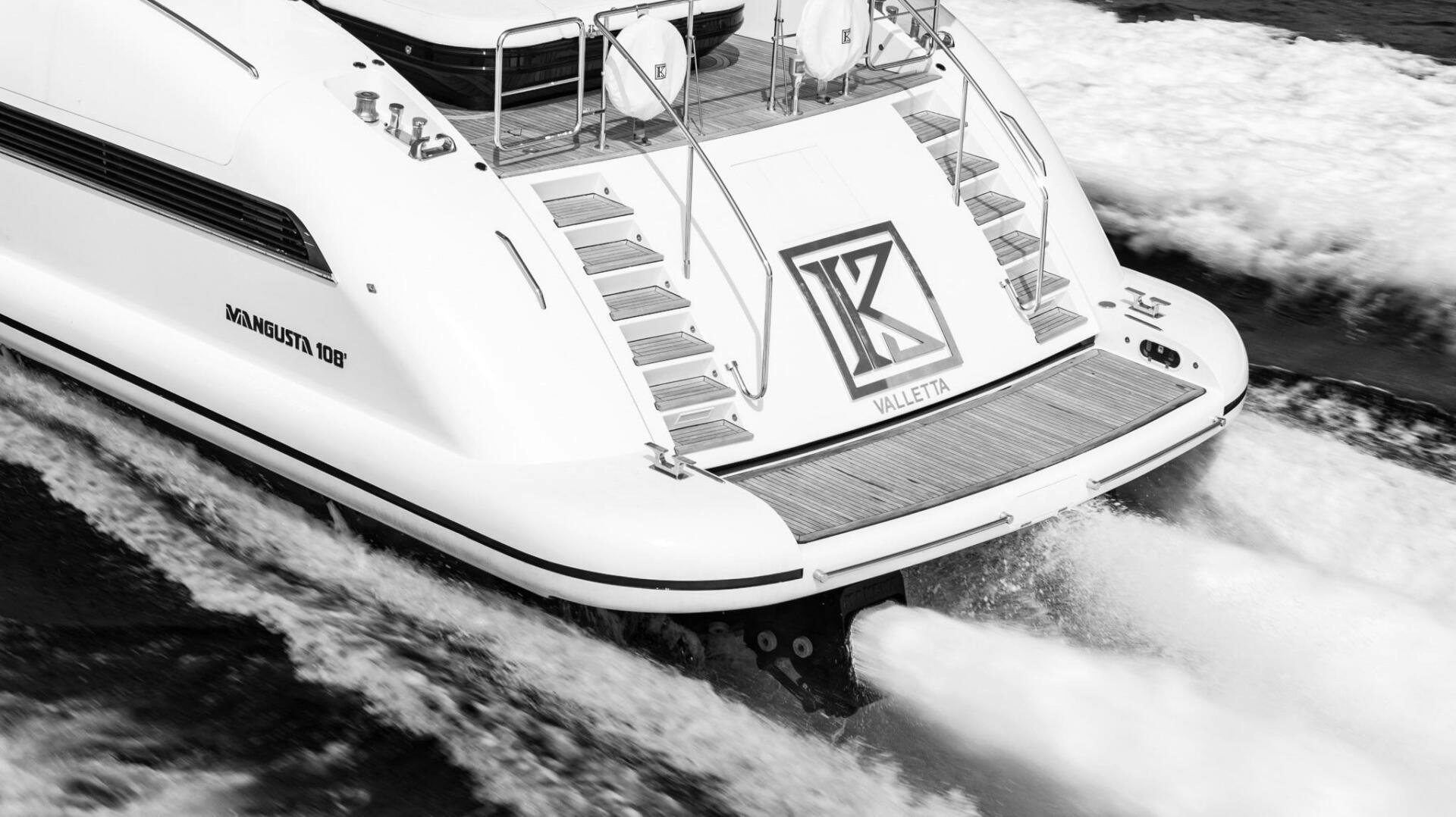 a machine on the snow aboard 1K Yacht for Sale