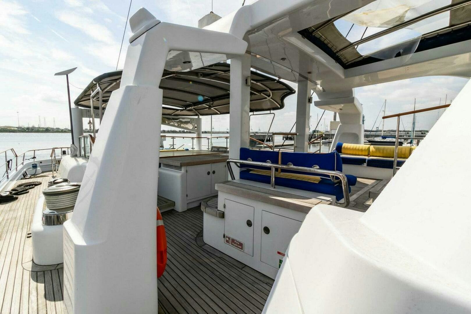 a boat on the water aboard MITSEAAH Yacht for Sale