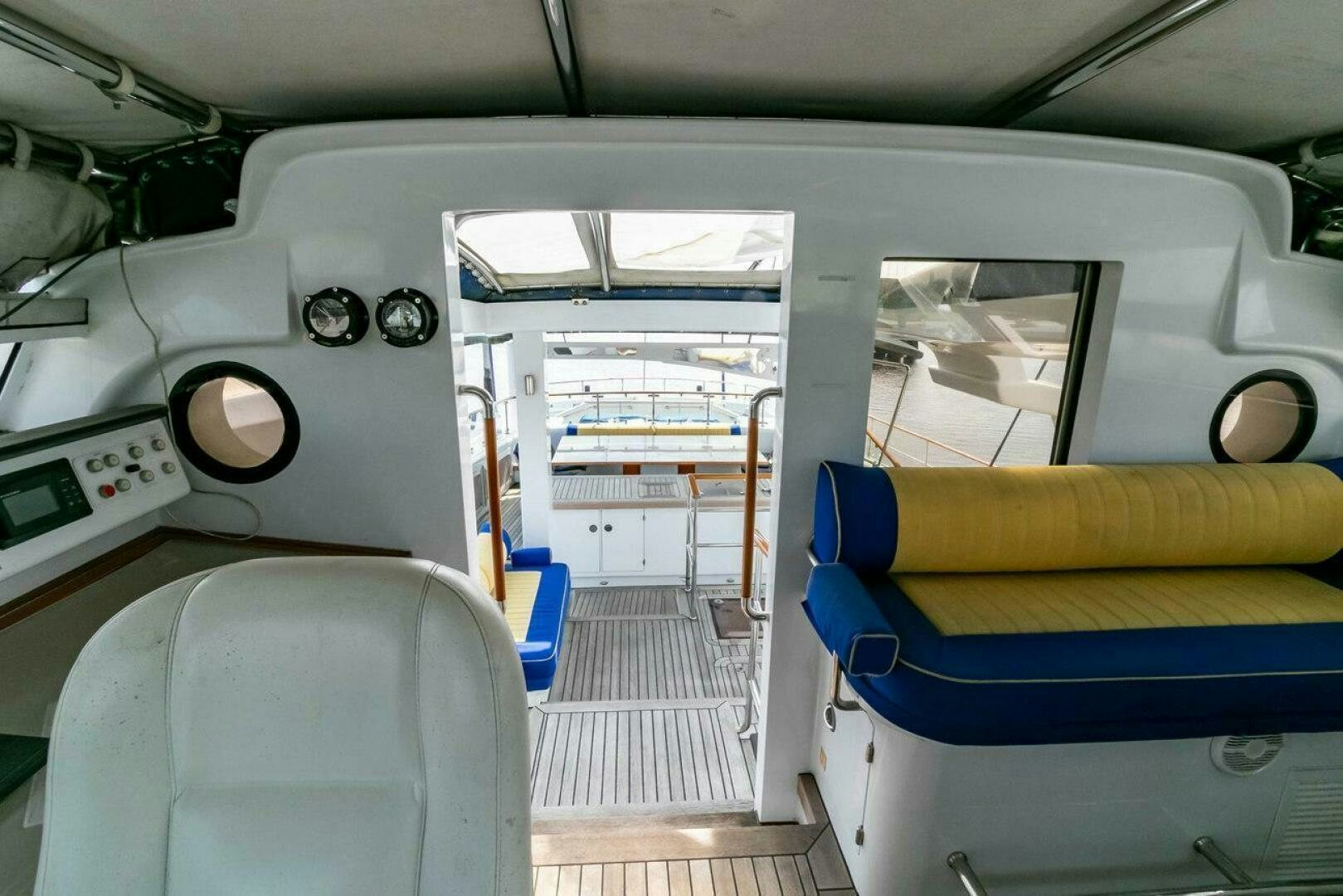 inside of a vehicle aboard MITSEAAH Yacht for Sale