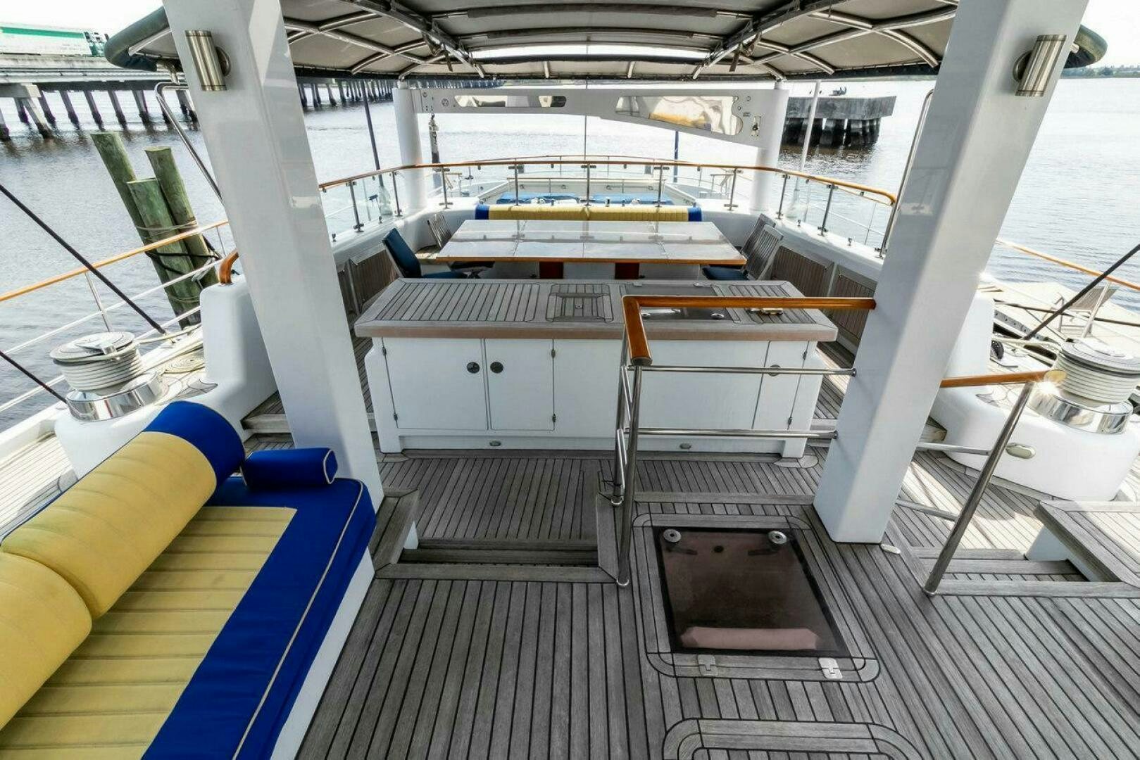 inside of a boat aboard MITSEAAH Yacht for Sale