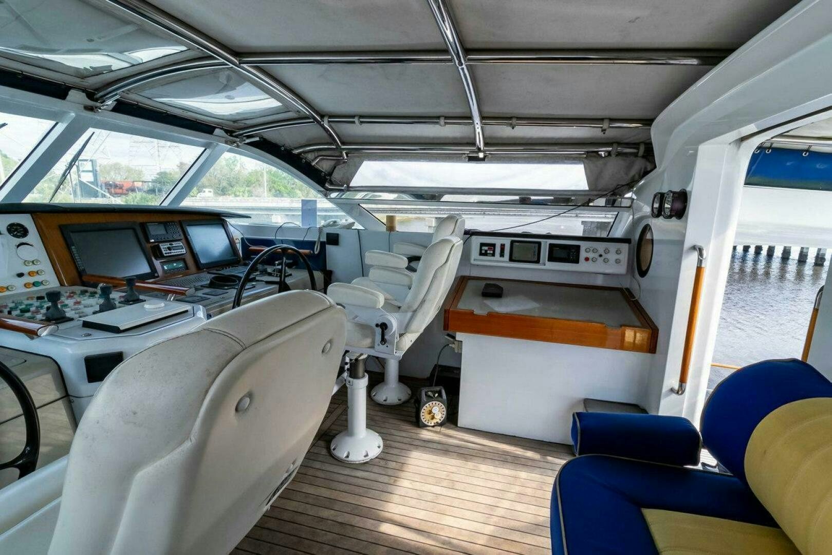 inside of a vehicle aboard MITSEAAH Yacht for Sale