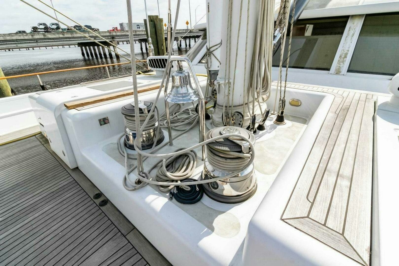 a machine on the counter aboard MITSEAAH Yacht for Sale