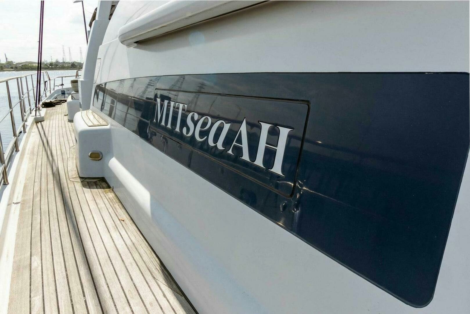 a boat on the water aboard MITSEAAH Yacht for Sale