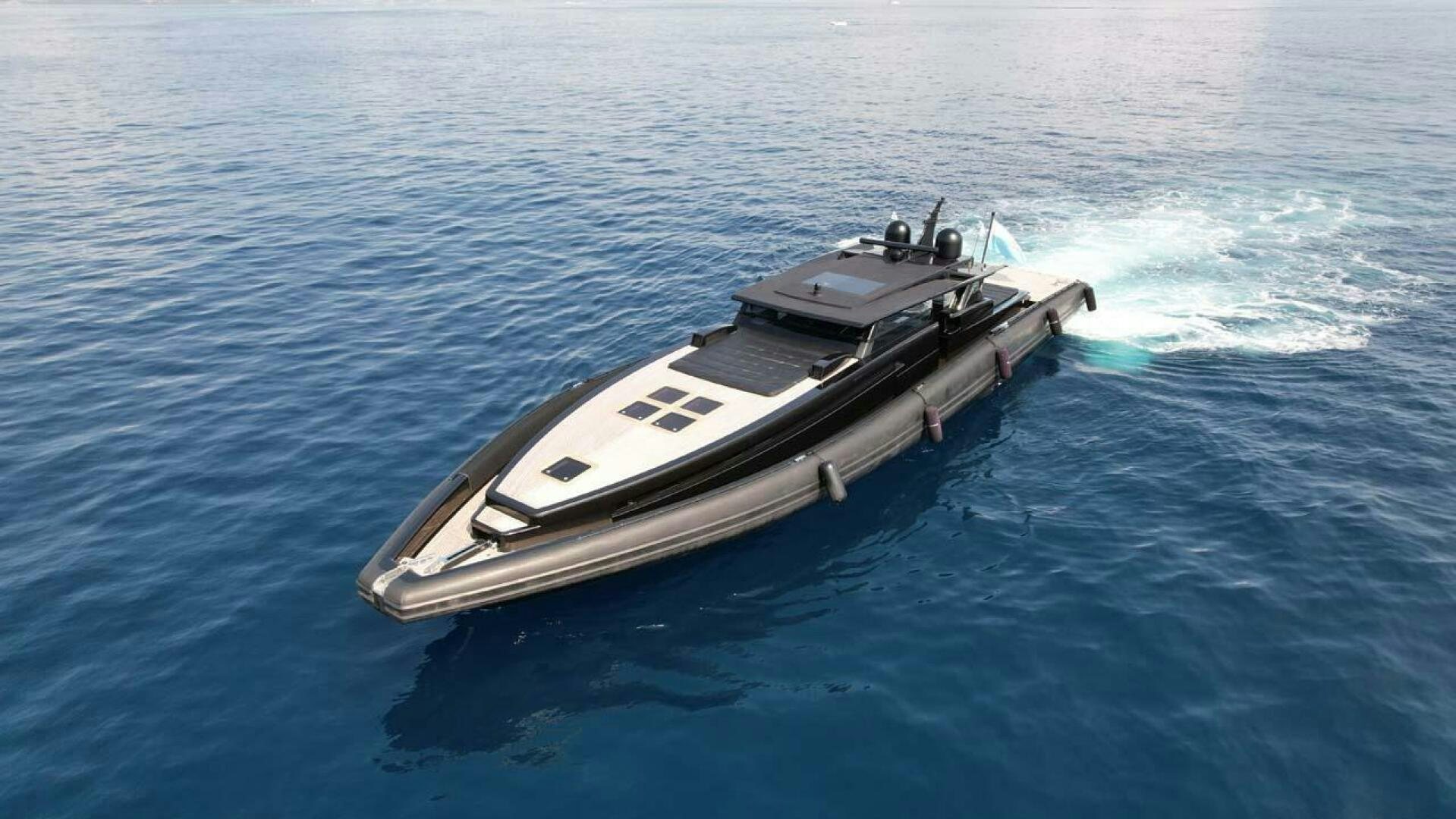 a boat in the water aboard FOREVER 32 Yacht for Sale